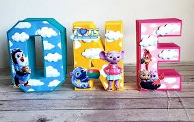 Tots Letters Tots Birthday Tots Party Tots Favors Tots Etsy Disney Junior Birthday Disney Junior Birthday Party First Birthday Party Themes