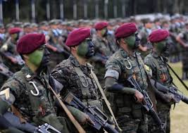 Membandingkan latihan komando pasukan malaysia dan tni pasukan kopassus tni ad menggelar latihan bersama grup gerak khas (ggk) 21 tentera para pengamat militer dunia menilai pasukan elite indonesia masih lebih baik dari malaysia, karena standar latihan pasukan komando tni adalah. 10 Pasukan Khusus Paling Mematikan Di Dunia Kopassus Termasuk