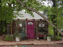 I am in the process of creating my dream backyard. My Metal Garden Shed I Made To Look Like An Old Cottage Shed Landscaping Shed Makeover Diy Shed Plans