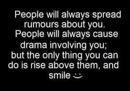 Once she was ready, she waited for miya in the hallway since they were on the same floor. So True Do Hard To Do Quotes About Rumors Rise Above Quotes Quotes