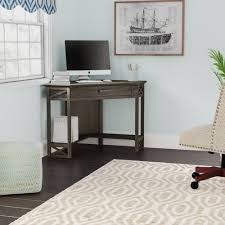This particular table in the bedroom uses the smallest angle, providing space for the light and small drawers. Corner Desks You Ll Love In 2021 Wayfair