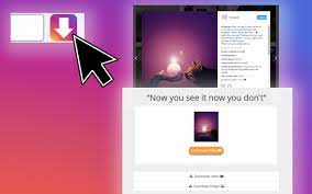 You can use chrome or firefox browser to upload & share photos to instagram using the user click on the extension and select the user agent according to your smartphone operating system. Download Ig Video Photo Instagram Downloader Holen Sie Sich Diese Erweiterung Fur Firefox De
