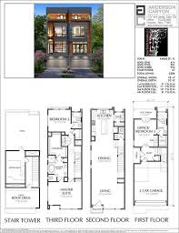 Duplex Townhouse Plan E4050 Narrow House Plans Townhouse Designs Duplex House Plans
