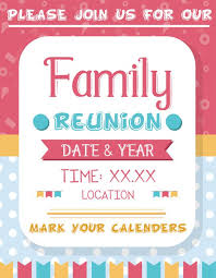 Looking for free family reunion invitation template word psd? Family Reunion 10 Templates Easy To Customize Download And Print Demplates