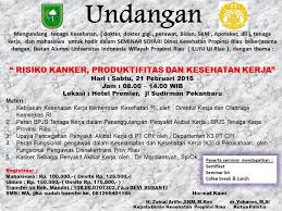 Contoh surat undangan seminar ~ selamat pagi para pengunjung setia contoh surat, semoga anda semua dalam keadaan yang terbaik saat ini. Undangan Seminar Kesehatan Lakaran