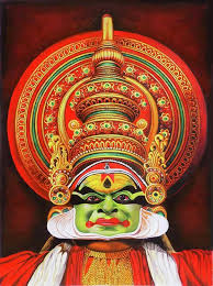 Kathakali The Kerala Dance Art By Asp Arts Kerala Mural Painting Dance Art Indian Art Paintings