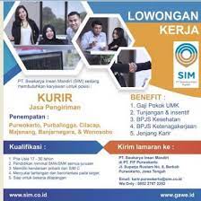 Maybe you would like to learn more about one of these? Lowongan Kerja Kurir Terbaru 2021