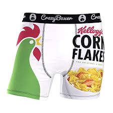 Crazy boxers men's rice krispies boxer briefs. Crazy Boxer Kellogs Corn Flakes Boxer Briefs Buy Online In Solomon Islands At Solomon Desertcart Com Productid 72470564