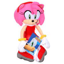 Great Eastern Sonic The Hedgehog: Amy Rose in Red Dress Plush - Walmart.com