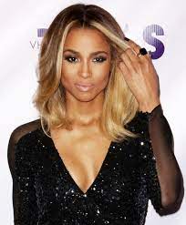 Ciara Short Blonde Hair Love Her Hair Color Ombre Ciara Hair Hair Styles Short Blonde Hair