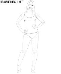 How To Draw A Girl Easy