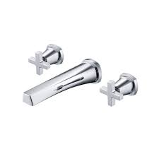 Black in bathtub & shower faucet combos. 240 2450 Two Cross Handle Wall Mount Bathtub Faucet Isenberg
