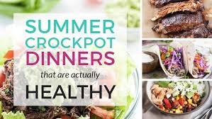 Here are four reasons to use your slow cooker this summer: 7 Summer Crockpot Recipes That Are Actually Healthy