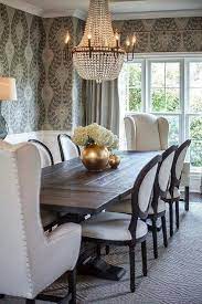 How To Make An Interesting Art Piece Using Tree Branches Ehow Round Back Dining Chairs Dining Room Design Dining Room Contemporary