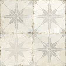 Scintilla Silver Grey Star Pattern Tiles Tile Patterns Patterned Floor Tiles Floor Patterns