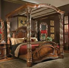 Pin By Bill Bee On Old World Tuscan Decor Inspiration Canopy Bedroom Sets Canopy Bedroom Design Luxurious Bedrooms