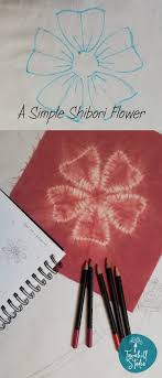 Shop the largest selection of scrapbooking supplies in the world. Two Satisfyingly Simple Shibori Flowers For You To Make Shibori Fabric Fabric Dyeing Techniques How To Dye Fabric