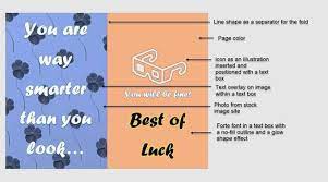 Click the page layout tab at the top of the microsoft word screen. How To Create A Greeting Card With Ms Word
