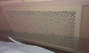 Lazer Kesim Kalorifer Petek Gizleme Paneli Antre Dekorasyonu Dekorasyon Petek