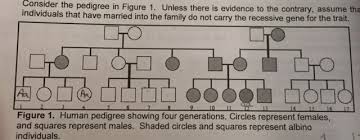 Answered Consider The Pedigree In Figure 1 Bartleby