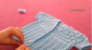 Orgu Erkek Bebek Yelegi 0 6 Aylik Yapim Asamalari Nazarca Com Hakeln Muster Baby Babykleidung