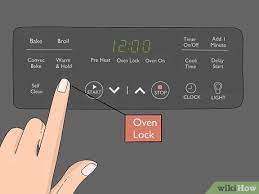 If it has been locked to prevent chlidren using it you push the oven light button to unlock it. 3 Simple Ways To Unlock A Kenmore Oven Wikihow