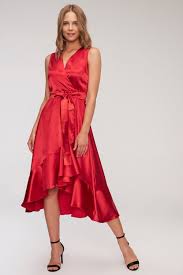 People By Fabrika Saten Midi Asimetrik Abiye Elbise Elbisebul Elbise Pembe Elbiseler Moda Stilleri