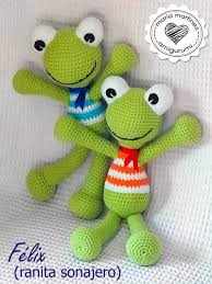Ranitas Sonajero Felix The Frog Rattle Amigurumi Patrones Gratis Amigurumis Patrones Gratis Sonajero