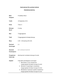 Rph pendidikan moral tahun 2.doc. Rph Moral Tanggungjawab