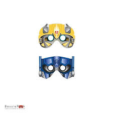 Transformers Masks Printable Pdf File Instant Download Optimus Prime And Bumblebee Transformer Birthday Transformer Party Transformers Birthday Parties