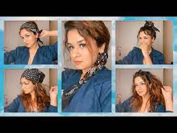 5 Ways To Wear A Bandana Hairstyles For Girls 2 Mins Avneet Kaur 2020 Youtube Hair Styles Bandana Hairstyles Girl Hairstyles