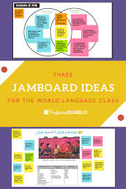The software that runs the jamboard device. Jamboard Activities For The World Language Class Digital Learning Classroom Language Teaching Foreign Language Teaching