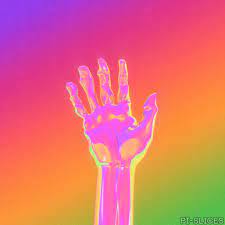 high five 150616 pi slices x litelab gif collab meet the artist art videos artist collective