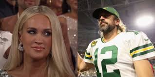 Carrie Underwood Gave A Vicious Side-Eye To Luke Bryan Over Aaron Rodgers  Joke At CMAs (VIDEO)