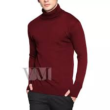 Kalau baju rajut identik dengan musim dingin, sepertinya hal sedikit berbeda ada pada rajut minimal chic. Vm Sweater Rajut Polos Panjang Krah Tinggi Merah Maroon Lazada Indonesia