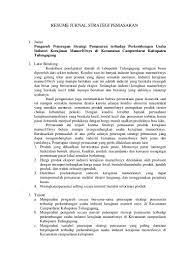 Anteseden perceived risk pada purchase intention jurnal: Resume Jurnal Strategi Pemasaran
