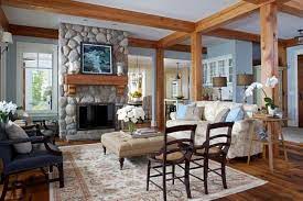 20 Living Room With Fireplace That Will Warm Your Home Tags Fireplace Living Room Brick Fir Rustic Living Room Modern Rustic Living Room Warm Home Decor