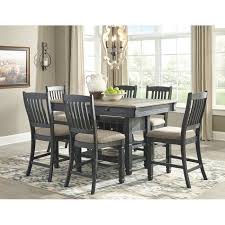 Canora Grey Ventanas 7 Piece Counter Height Solid Wood Dining Set Reviews Wayfair Dining Room Sets Black Dining Room Dining Room Design