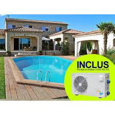 Piscine Bois Palma 7 57 X 4 07 X 1 31 M Pompe A Chaleur Comfort On Off 6 Kw Gris Fonce 1105 Palma Pack