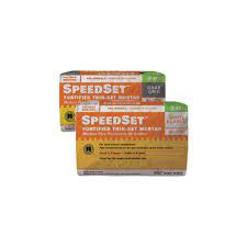 Thinset is slow to set, which leads to tile sag on vertical applications. Speed Set Thin Set Thinset Cement Grout Installation Supplies Products