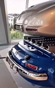 Visiting The Mercedes Benz Museum 1955 Mercedes Benz High Speed Racing Car Transporter Mercedes Benz Cars Daimler Benz Classic Cars