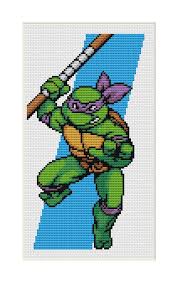 Beading patterns beads plastic canvas patterns pattern kandi patterns perler beads ninja turtles. Teenage Mutant Ninja Turtles Iv Turtle In Time Cross Stitch Etsy In 2021 Ninja Turtle Coloring Pages Ninja Turtles Turtle Coloring Pages