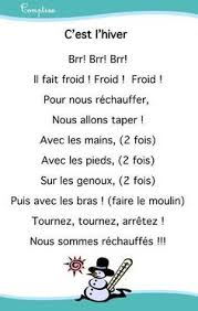 Maternelle Poeme D Hiver Comptines Chansons Comptines Comptine Hiver