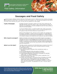 sausages and food safety pages 1 5 text version anyflip