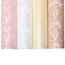 الجملة 3m629 أنيقة نمط تصميم الصلبة اللون الوردي الأبيض بولي كلوريد الفينيل جدار تغطي عميق تنقش الفينيل للماء خلفية زهرة Buy ورق حائط أبيض ورق حائط وردي ورق جدران