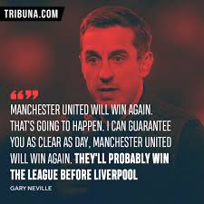 I don't know what i will do when david beckham will. Gary Neville I Would Sell The Naming Rights To Old Trafford For 60 80m Tribuna Com