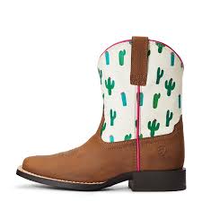 With this waterproof men´s boot from timberland you enjoy the highest comfort through the processing of exquisite materials. Buy Ariat Kids Dinero Western Boot Dark Brown Cactus Print The Stable Door