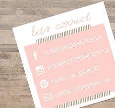 Check out our instagram business cards selection for the very best in unique or custom there are 2737 instagram business cards for sale on etsy, and they cost $22.52 on average. Social Media Icons On Business Cards 10 Awesome Examples Brandly Blog