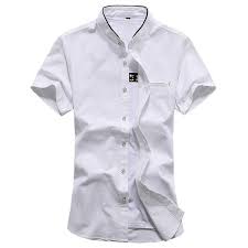 4 colors large size solid shirt fashion casual mens shirts