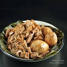 Gudeg Jogja Yogyakarta Jackfruit Stew Rezept Kochen
